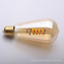 Bernstein weiche LED Lampe Filament LEDs ST45 220-240V 4W